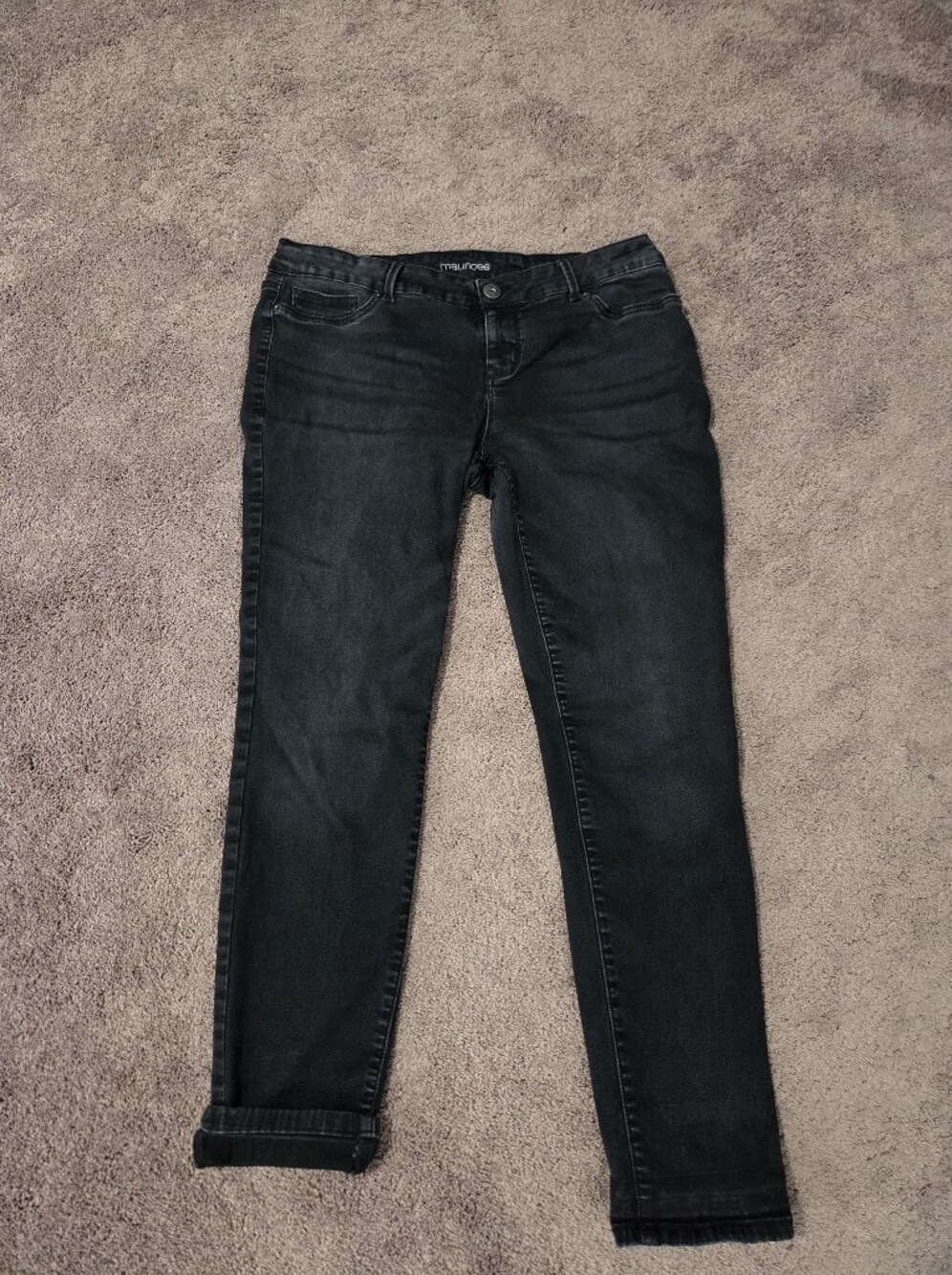 Maurices Black Jeggings